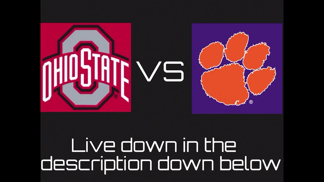 Ohio state vs Clemson🔴Live