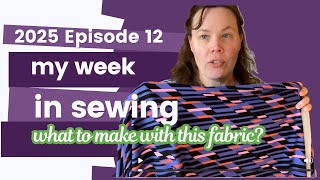 Sewing up free patterns this week in sewing