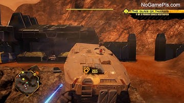 Red Faction: Guerrilla Walkthrough 13 The Guns of Tharsis