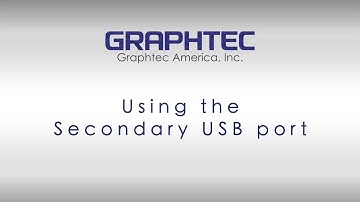 Using the Secondary USB (Thumb Drive)  on FC9000