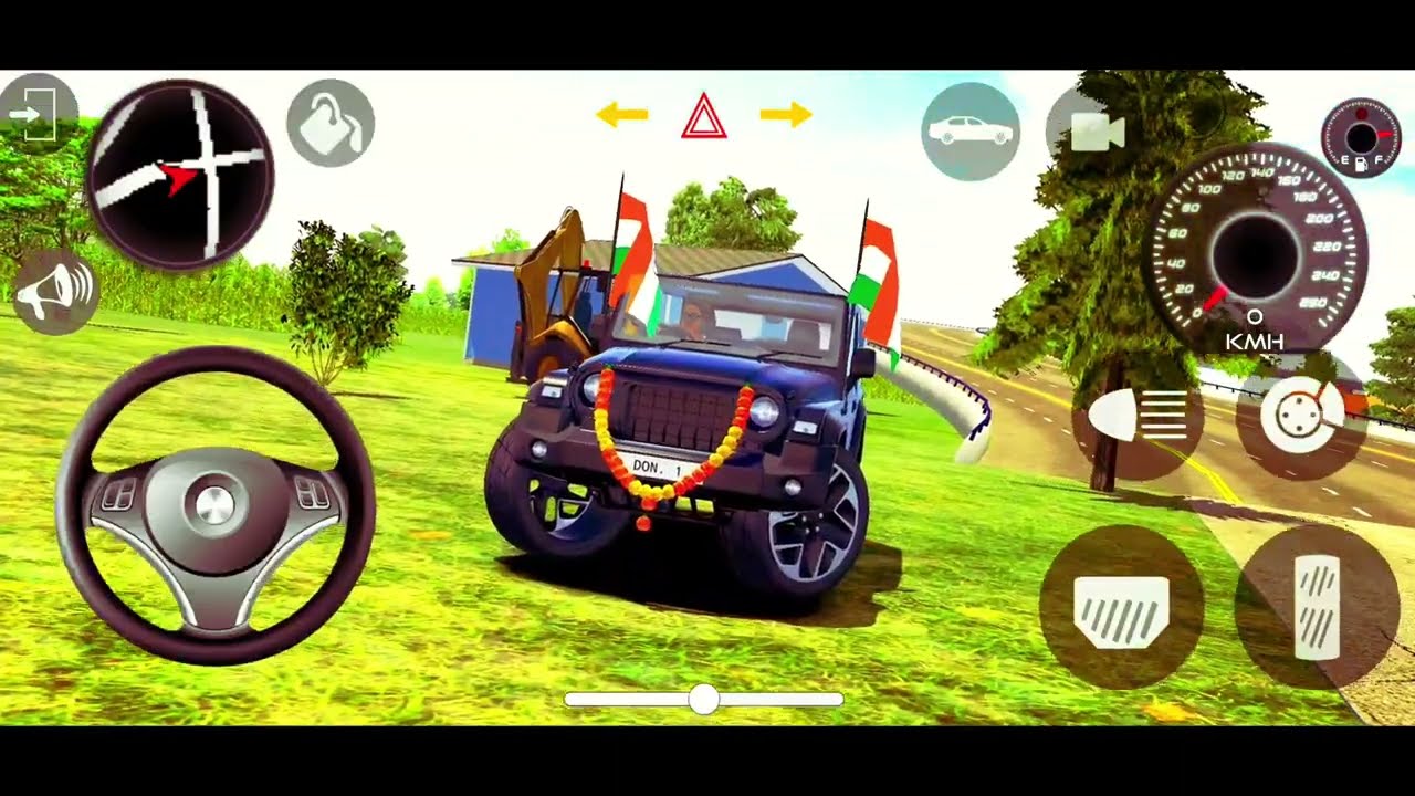 Modified Mahindra Thar😈Games:Indian Thar (Gadi Wala Games) Car Game Android Game - Android Gameplay