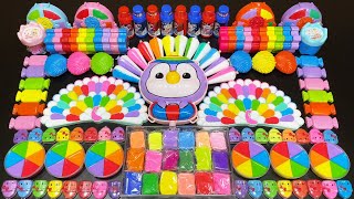 Rainbow Clay ! Mixing Random Things Into Store-Bought Slime ! Satisfying Slime Videos !!!2200