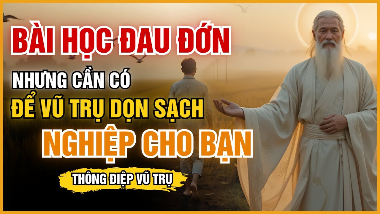 BIẾN CỐ ĐAU ĐỚN - NHƯNG CẦN CÓ ĐỂ VŨ TRỤ DỌN SẠCH NGHIỆP CHO BẠN - TÍN HIỆU VŨ TRỤ - LỜI DẠY CỔ NHÂN