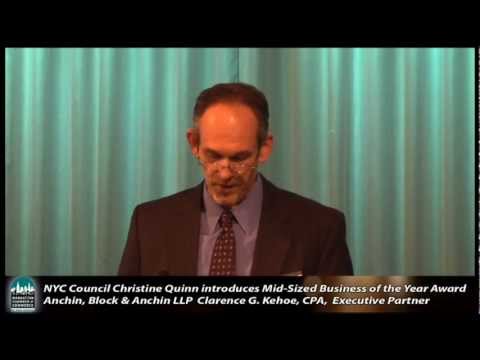 MCC 2011 Awards Mid Size Business Award Anchin Block Anchin LLP