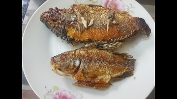 Đặc sản quê - Cá rô đồng rán ngập trong dầu rán - giòn tan cả xương