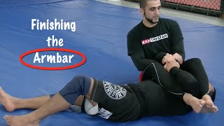 Brazilian Jiu-Jitsu - Finishing the Armbar - Firas Zahabi