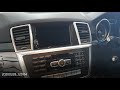 Mercedes-Benz ML W166 dash cam front and rear camera install with hardwire kit