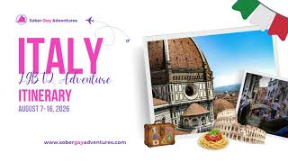 SGA's LGBTQ Italian Adventure Video Itinerary