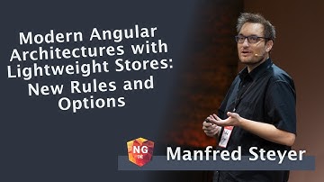 Modern Angular Architectures & Lightweight Stores - Manfred Steyer | NG-DE 2024