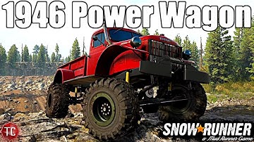 SnowRunner 1946 Dodge Power Wagon!