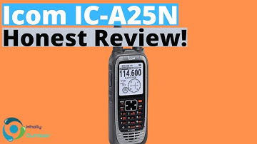 Best Of The Best Handheld Aviation Radio! Icom IC-A25N Honest Review!