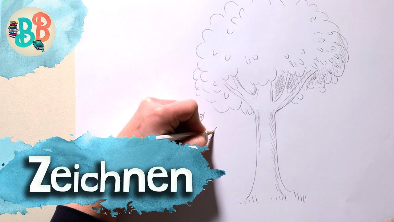 Baum Einfach Zeichnen Wie Malt Man Einen Baum I Bork Der Baumling Youtube
