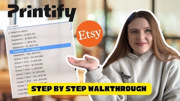 How to Create an Etsy Listing with Multiple Printify Products - 2025 Updated Listing Steps