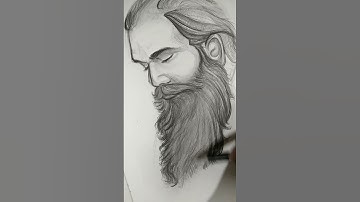 Portrait Sketch with Graphite Pencils