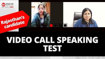 Video Call Speaking Test Sample - Band 6.5