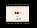 Collaborations ep2  how to network  bni greater surat