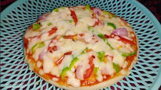 Readymade Base Pizza Recipe ? how to make pizza without oven Pizza recipe? how to make pizza at home