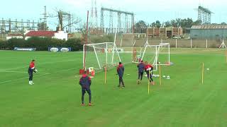 ENTRENAMIENTO DE ARQUEROS. CLUB ATLÉTICO UNIÓN DE SANTA FE.