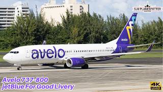 San Juan Airport Spotting | Avelo 737-800 - jetBlue For Good A320 - Boston Bruins A320 - MD-11