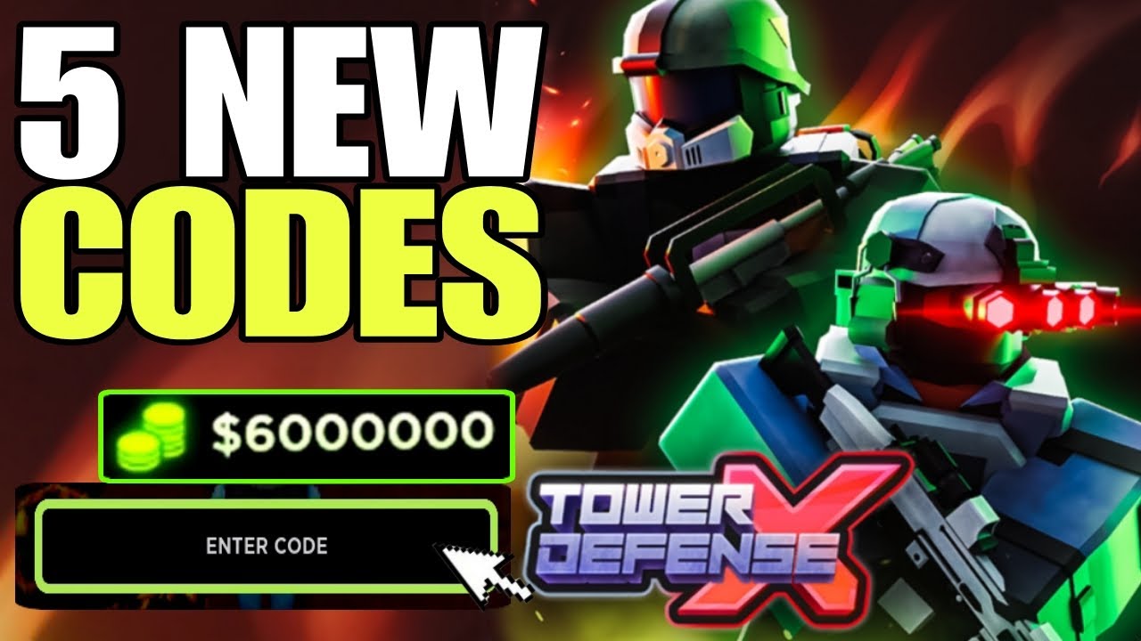 Tower Defense X codes for December 2023