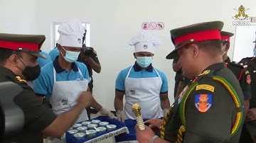 Lt Gen Shavendra Silva, Head, NOCPCO, CDS & Comd of the Army at the inauguration milk product SLLI
