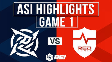 NIP vs NS Highlights Game 1 | Asia Invitational 2025 | Ninjas in Pyjamas vs NS RedForce
