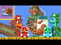 Pixnail:  Super Mario FIRE and ICE  Maze Mayhem (ALL EPISODES SS01) | Animation