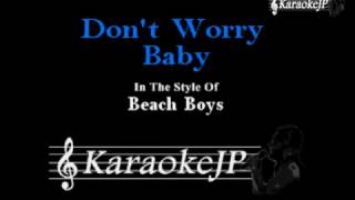 Don't Worry Baby (Karaoke) - Beach Boys chords
