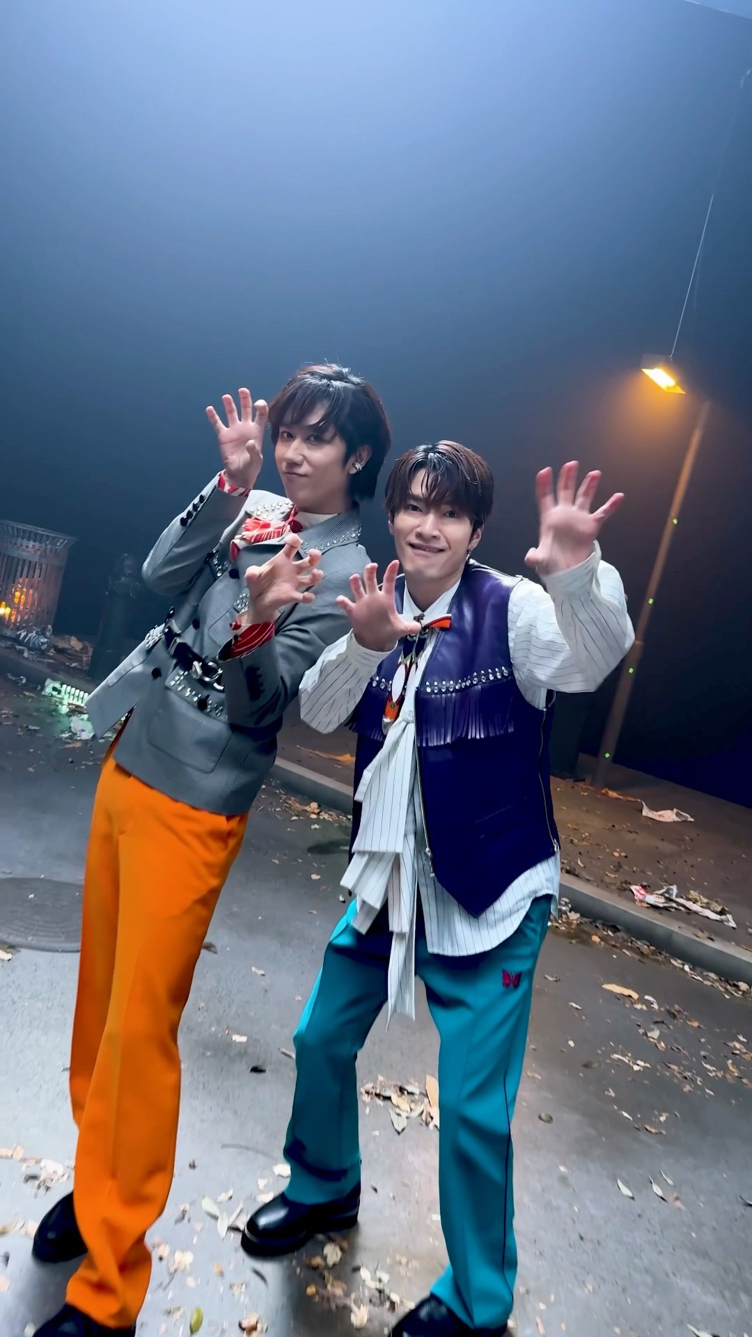 SERIOUSに踊って👻💜💚#SnowMan #深澤辰哉 #阿部亮平