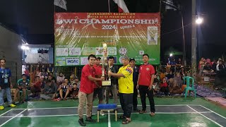 Opening Tournament Badminton BWI Championship 2024 Series 4