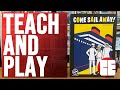 Come sail away board game teach  play by cardboard east