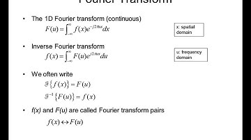 EENG 510 Lecture 08.1-1 Fourier Transforms Pt1