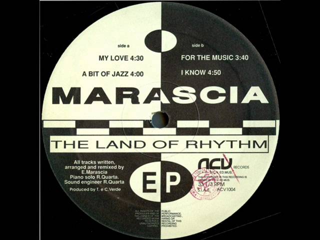 MARASCIA   FOR THE MUSIC  B  1992 ACV   REPLEGAMIX