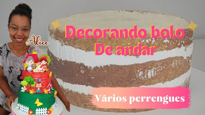 Bolo Chapeuzinho Vermelho 2 andares: #bolosdecorados #aniversario