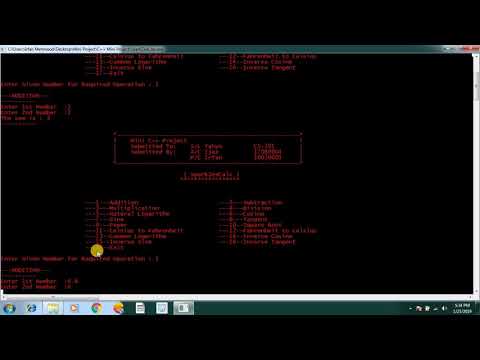 SparkZeeCalc Mini C++ Project Scientific Calculator