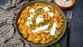 Easy Cheesy Taco Pasta