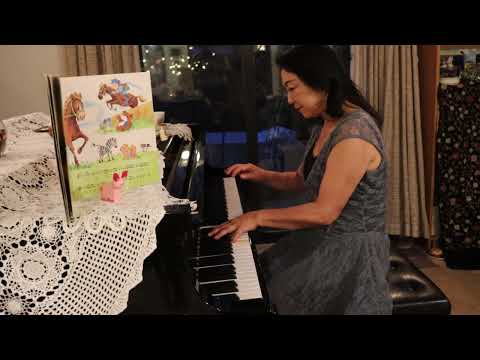『おんまは　みんな』作詞：中山知子、アメリカ民謡　[Old Gray Mare]
