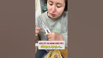 Kéo Cắt Gà Siêu Bén Đa Năng Công Nghệ Đức Ưu Đãi Giảm Giá 70%