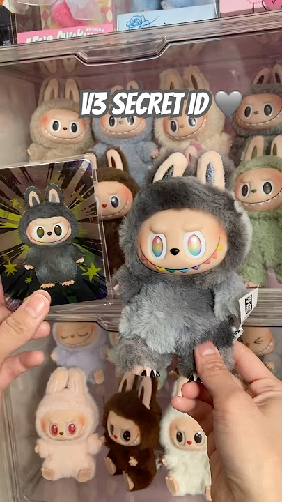 Unboxing Labubu V3 Big into Energy Secret Id 🩶 #labubu #unboxing #popmart #blindbox #toys