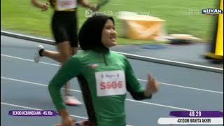 SUKMA 2022 - 4X100M WANITA AKHIR