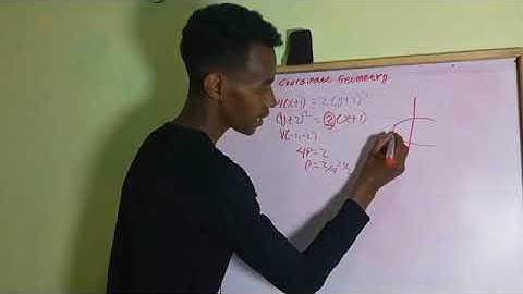 Circle, Parabola, Ellipse and Hyperbole | Grade 11 Mathematics chapter 3