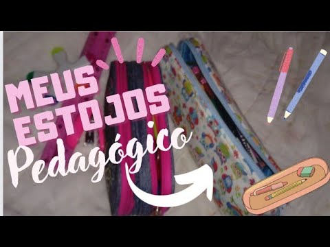 Estojos Pedagógico de uma Normalista - Magistério