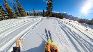 Skiing Fresh Powder At Breckenridge!!