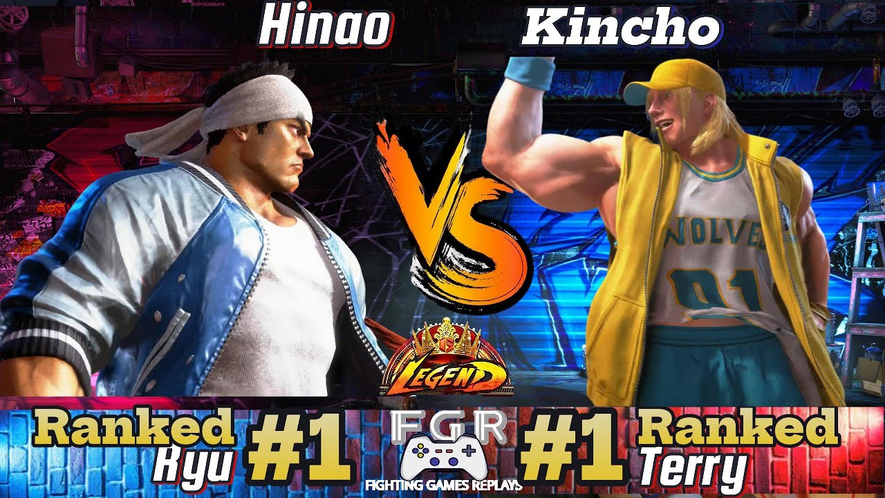 SF6 ▰ HINAO ( #1 RYU ) VS KINCHO ( #1 TERRY )  ▰  Street Fighter 6 RANKED
