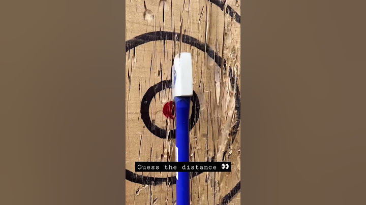 One more rotation next time? #watl #axethrowing #bullseye #shorts #axe #trickshot