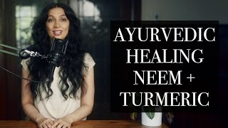 Neem and Turmeric Balls Isha - Ayurvedic Medicine \& Recipe