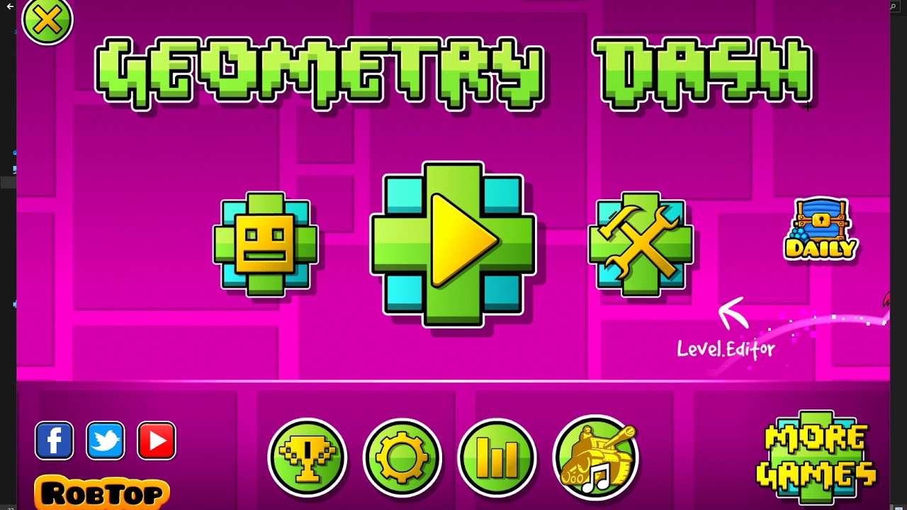 Tutorial de como descargar Geometry Dash - YouTube