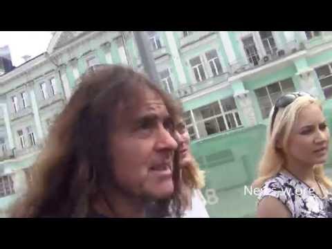 IRON MAIDEN & fans - day before Moscow show 25.06.2016