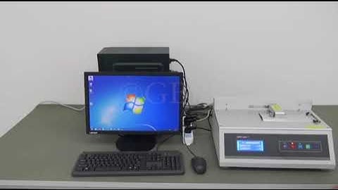 GM-1 Coefficient of Friction Tester Operation Video - GBPI (Contact Leni Lai: sales11@gbtest.cn)