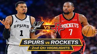 San Antonio Spurs vs Houston Rockets 2nd Qtr Highlights | Mar 08, 2026 | NBA Today